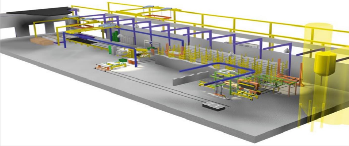 Sistem DYWIDAG — 3D render post-tensionare