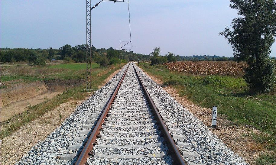 Cale ferata modernizata cu traverse